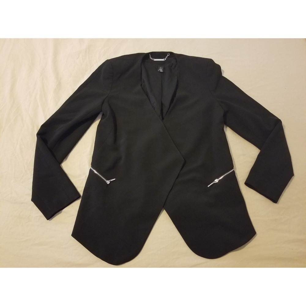 Womens White House Black Market Jacket Blazer 8 Black
